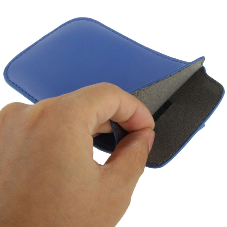 Universal Leather Case Pocket Sleeve Bag with Pull Tab for  iPhone 8 & 7 , iPhone 6 & 6s, Samsung, HTC, Sony and other 4.7 inch Following Mobile Phones