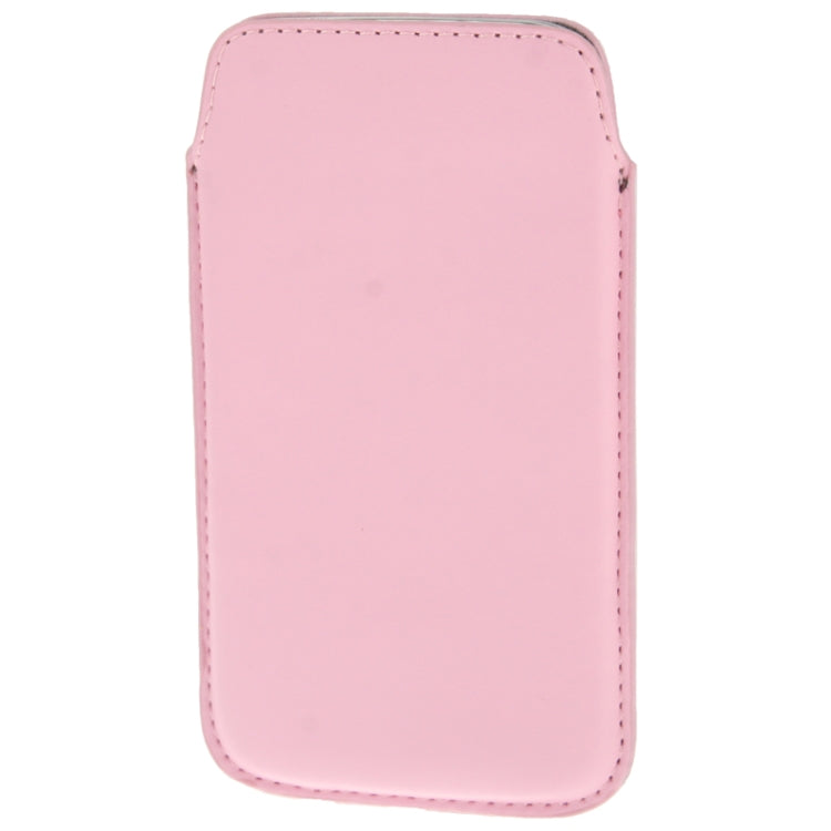 Universal Leather Case Pocket Sleeve Bag with Pull Tab for  iPhone 8 & 7 , iPhone 6 & 6s, Samsung, HTC, Sony and other 4.7 inch Following Mobile Phones
