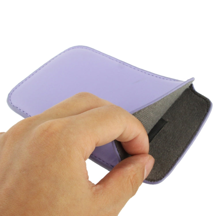 Universal Leather Case Pocket Sleeve Bag with Pull Tab for  iPhone 8 & 7 , iPhone 6 & 6s, Samsung, HTC, Sony and other 4.7 inch Following Mobile Phones