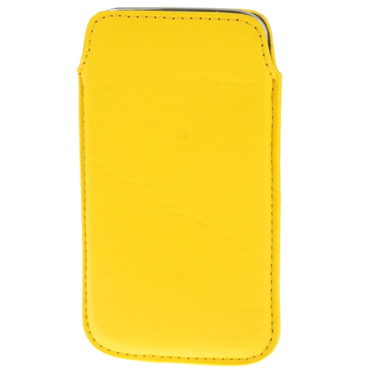 Universal Leather Case Pocket Sleeve Bag with Pull Tab for  iPhone 8 & 7 , iPhone 6 & 6s, Samsung, HTC, Sony and other 4.7 inch Following Mobile Phones