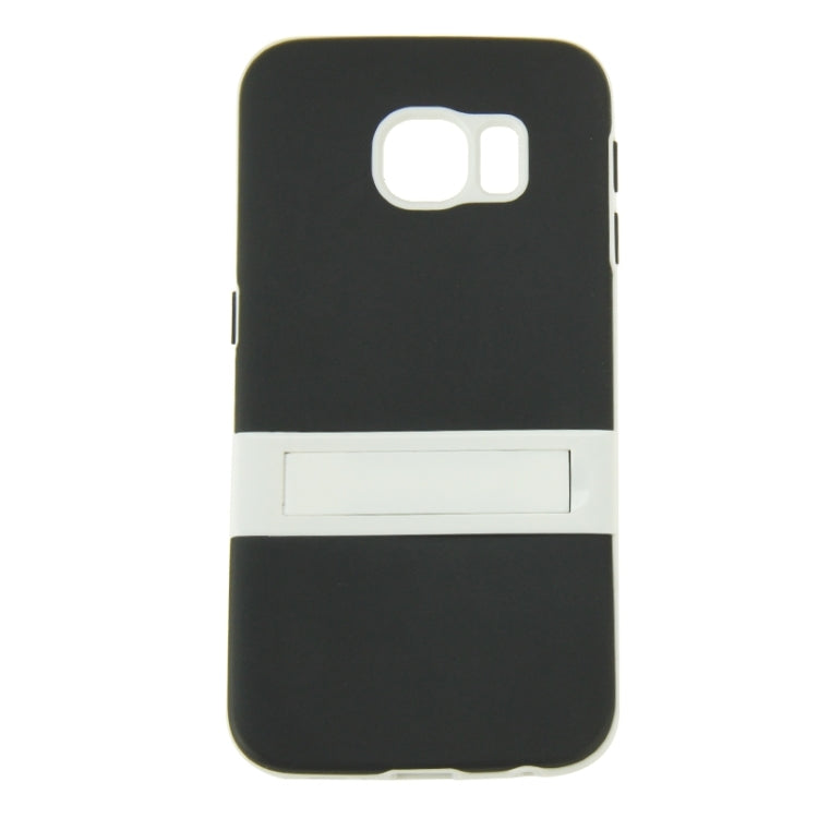 For Galaxy S6 Edge / G925 Solid Color Transparent TPU Protective Case
