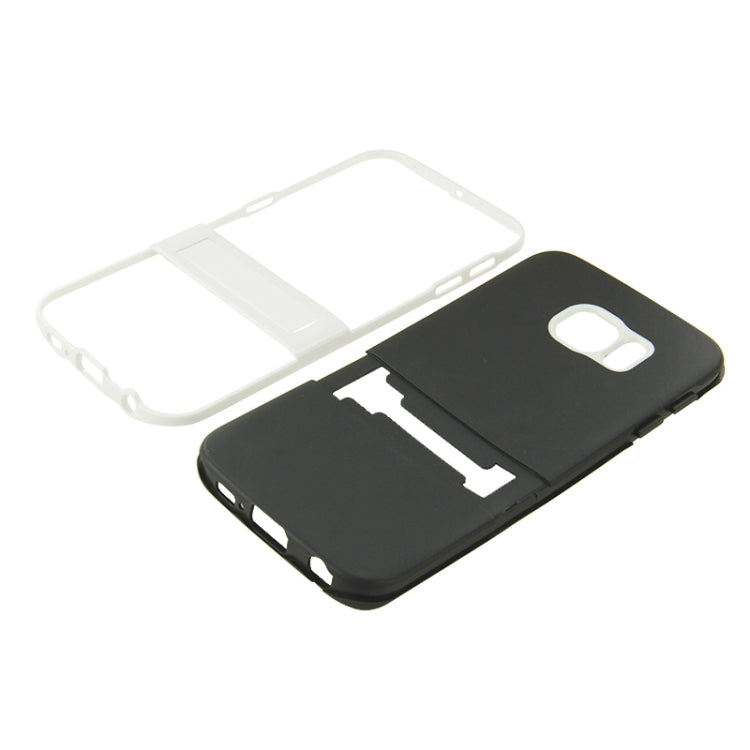 For Galaxy S6 Edge / G925 Solid Color Transparent TPU Protective Case
