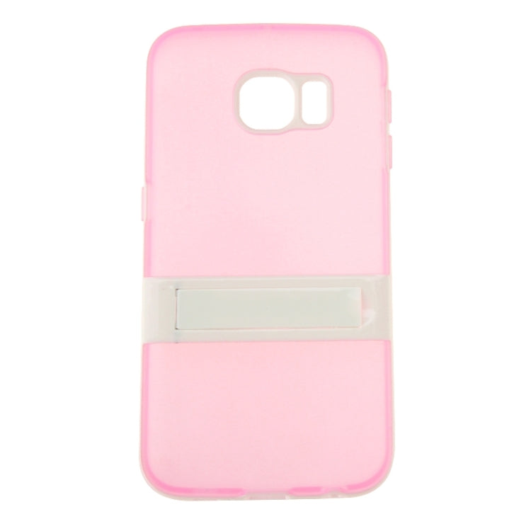 For Galaxy S6 Edge / G925 Solid Color Transparent TPU Protective Case