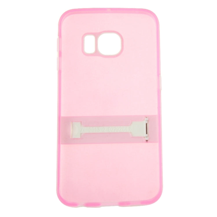 For Galaxy S6 Edge / G925 Solid Color Transparent TPU Protective Case