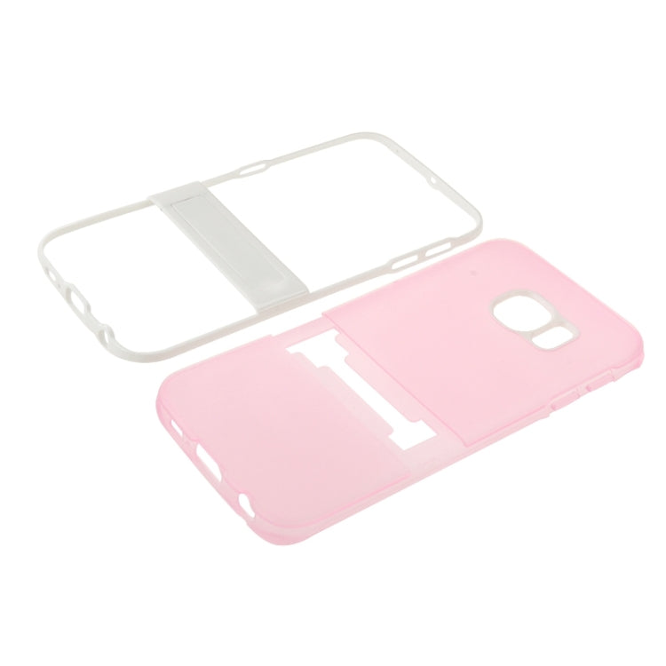 For Galaxy S6 Edge / G925 Solid Color Transparent TPU Protective Case