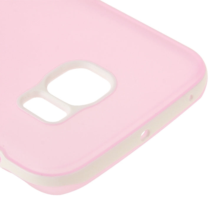 For Galaxy S6 Edge / G925 Solid Color Transparent TPU Protective Case