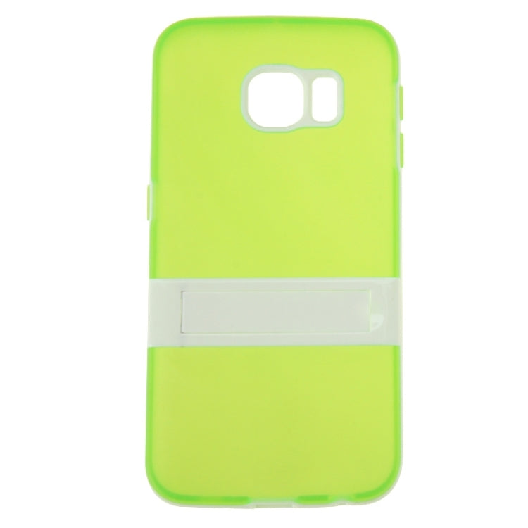 For Galaxy S6 Edge / G925 Solid Color Transparent TPU Protective Case