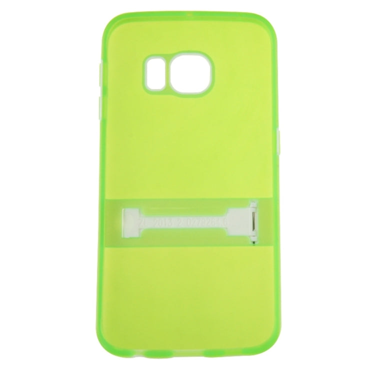 For Galaxy S6 Edge / G925 Solid Color Transparent TPU Protective Case