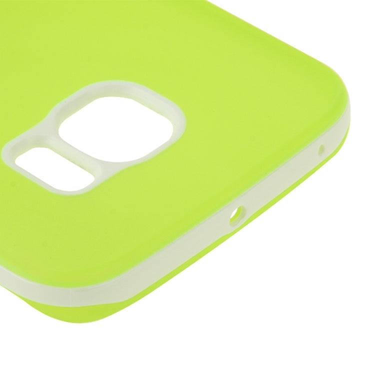 For Galaxy S6 Edge / G925 Solid Color Transparent TPU Protective Case