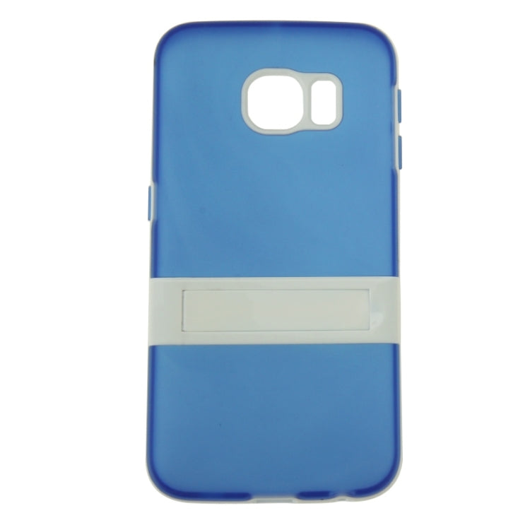 For Galaxy S6 Edge / G925 Solid Color Transparent TPU Protective Case