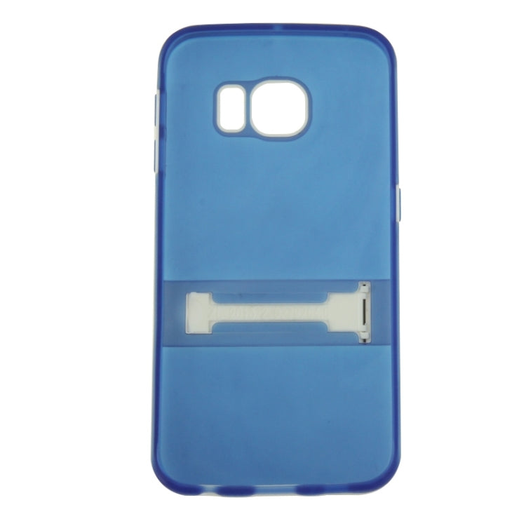 For Galaxy S6 Edge / G925 Solid Color Transparent TPU Protective Case