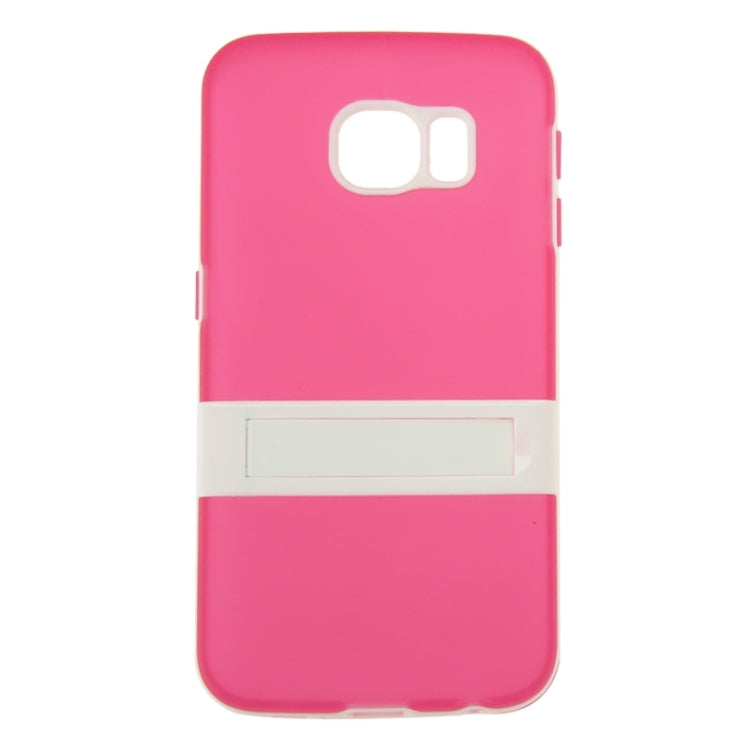 For Galaxy S6 Edge / G925 Solid Color Transparent TPU Protective Case