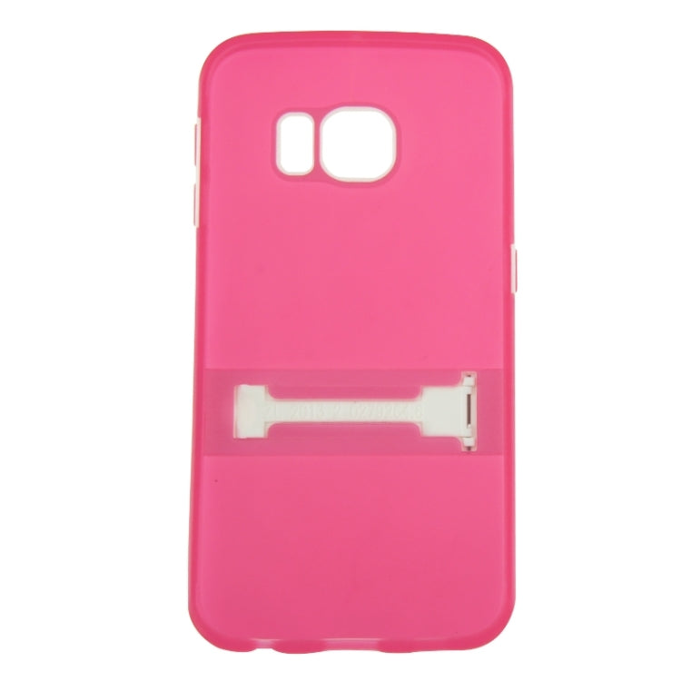 For Galaxy S6 Edge / G925 Solid Color Transparent TPU Protective Case