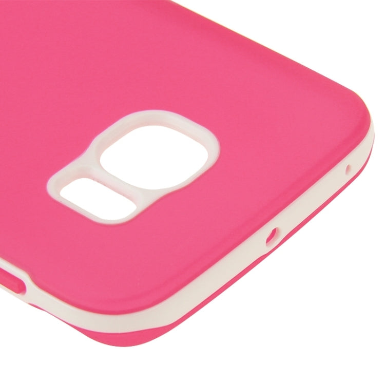 For Galaxy S6 Edge / G925 Solid Color Transparent TPU Protective Case