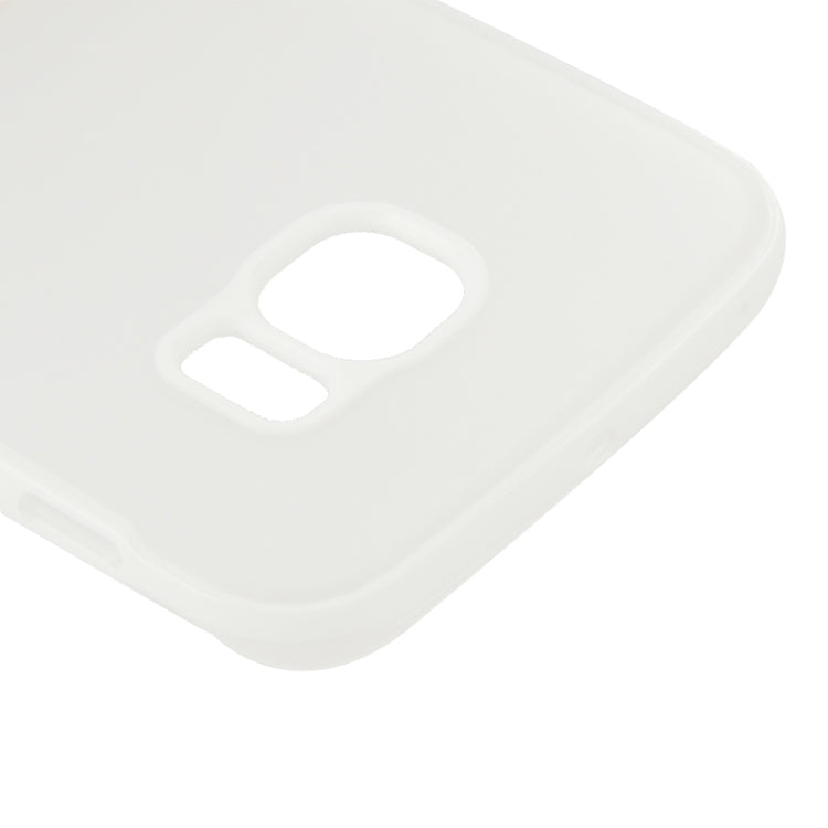 For Galaxy S6 Edge / G925 Solid Color Transparent TPU Protective Case