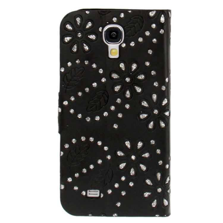 Flash Power Series Leather Case with Holder and Credit Card Slots for Galaxy S IV / i9500