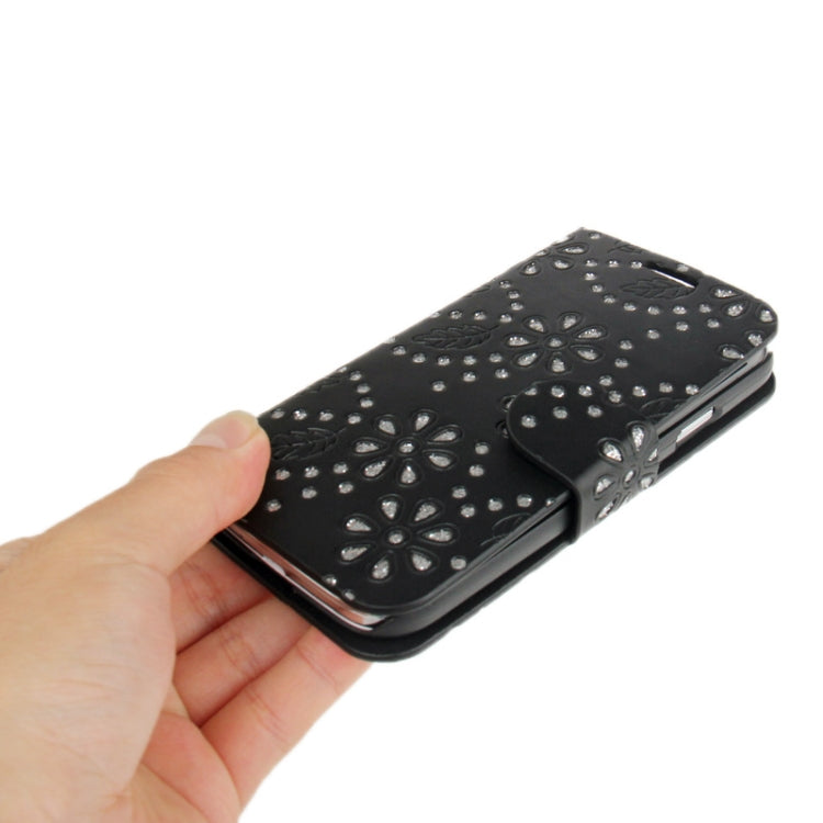 Flash Power Series Leather Case with Holder and Credit Card Slots for Galaxy S IV / i9500