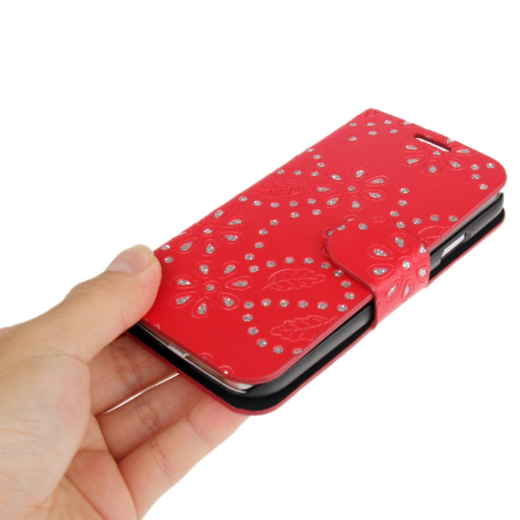 Flash Power Series Leather Case with Holder and Credit Card Slots for Galaxy S IV / i9500