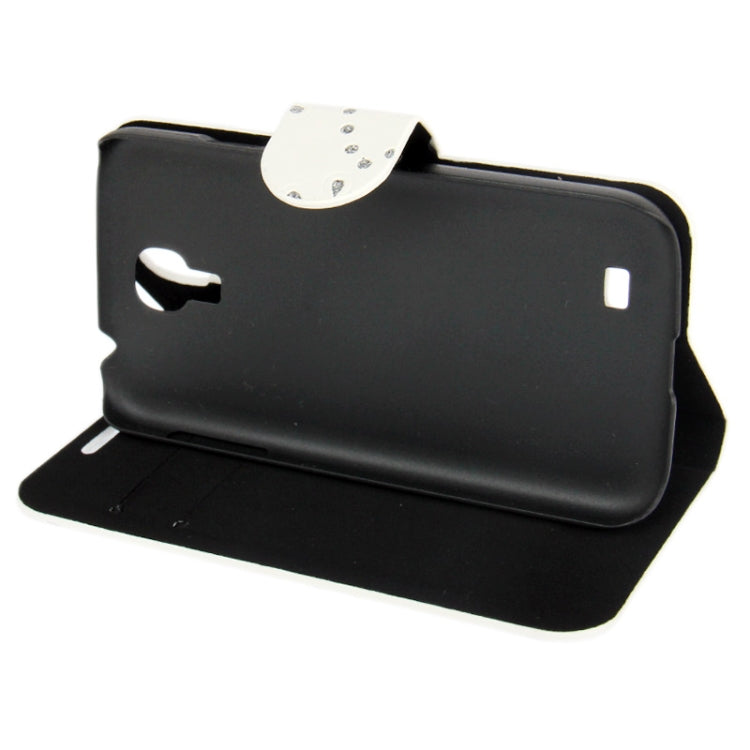 Flash Power Series Leather Case with Holder and Credit Card Slots for Galaxy S IV / i9500