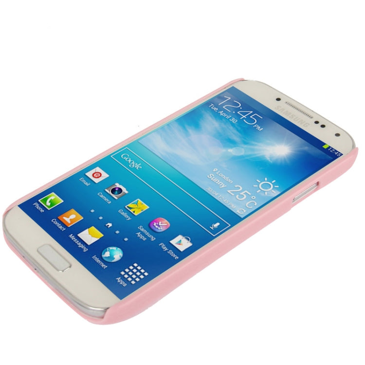 Gradient Color CD Texture Metal Paste Skin Plastic Case for Galaxy S IV / i9500