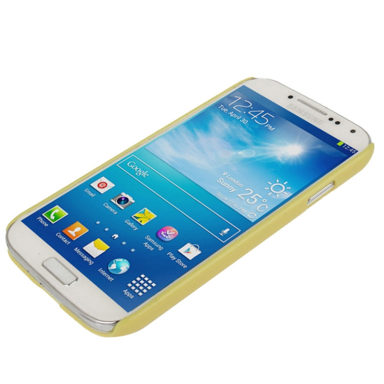 Gradient Color CD Texture Metal Paste Skin Plastic Case for Galaxy S IV / i9500