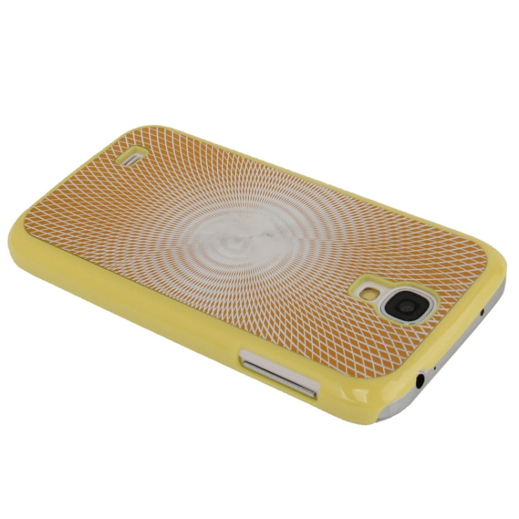 Gradient Color CD Texture Metal Paste Skin Plastic Case for Galaxy S IV / i9500
