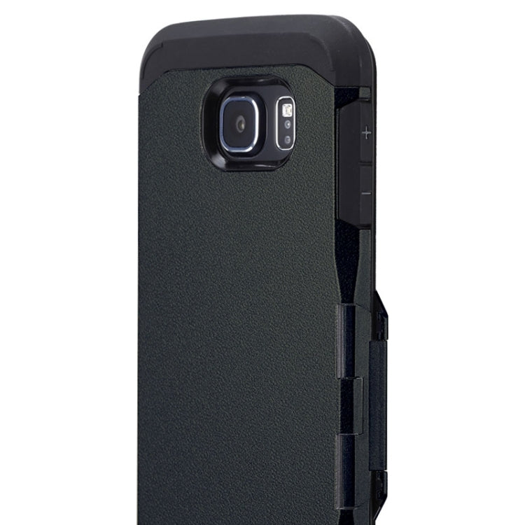 For Galaxy S6 / G920 Litchi Texture Horizontal Flip Smart Case with Call Display ID