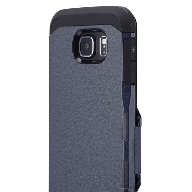 For Galaxy S6 / G920 Litchi Texture Horizontal Flip Smart Case with Call Display ID