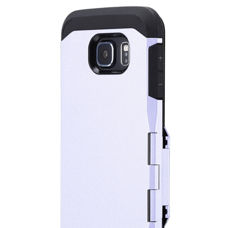 For Galaxy S6 / G920 Litchi Texture Horizontal Flip Smart Case with Call Display ID