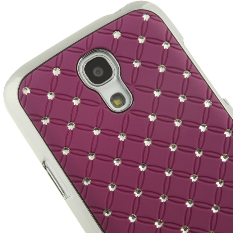 Luxury Bling Diamond Plating Skinning Plastic Case for Galaxy S IV mini / i9190