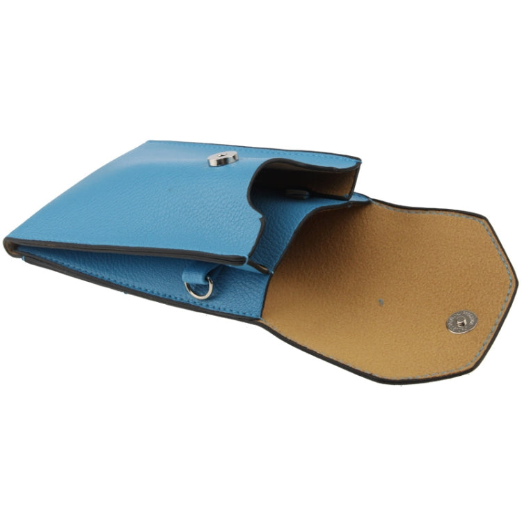 Universal Litchi Texture Leather Case Pocket Sleeve Bag with Lanyard for iPhone 6 Plus, iPhone 6S Plus, Galaxy S7 / S7 Edge / S6 edge Plus / A8 / Note 5 / Note 4 / S IV, HTC, ASUS, Sony, LG, Nokia