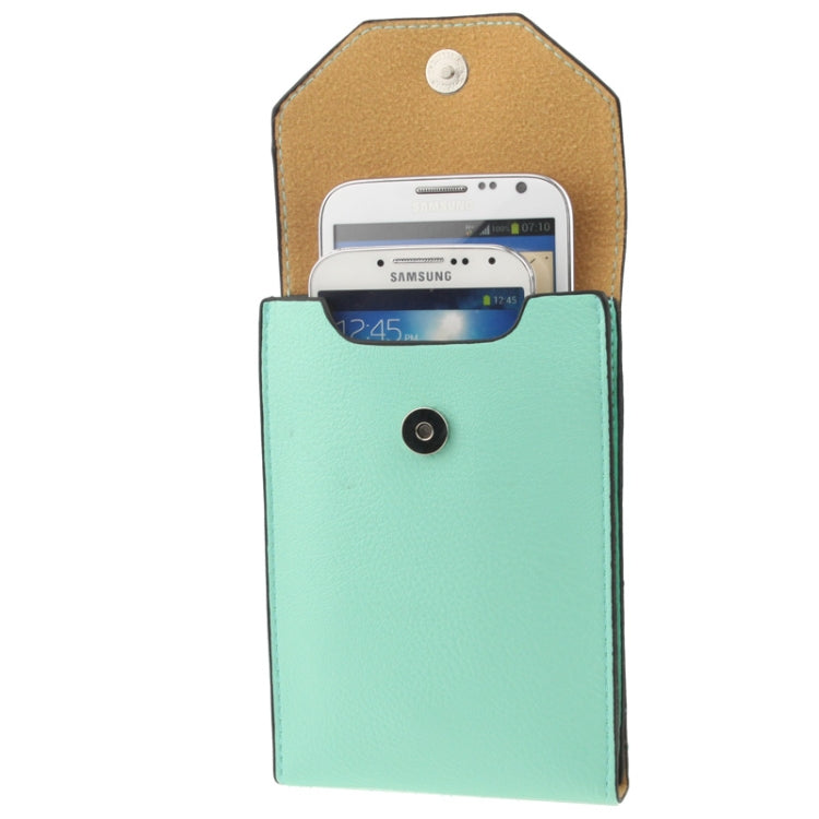 Universal Litchi Texture Leather Case Pocket Sleeve Bag with Lanyard for iPhone 6 Plus, iPhone 6S Plus, Galaxy S7 / S7 Edge / S6 edge Plus / A8 / Note 5 / Note 4 / S IV, HTC, ASUS, Sony, LG, Nokia