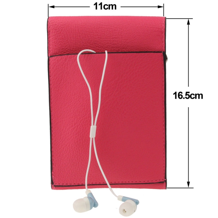 Universal Litchi Texture Leather Case Pocket Sleeve Bag with Lanyard for iPhone 6 Plus, iPhone 6S Plus, Galaxy S7 / S7 Edge / S6 edge Plus / A8 / Note 5 / Note 4 / S IV, HTC, ASUS, Sony, LG, Nokia