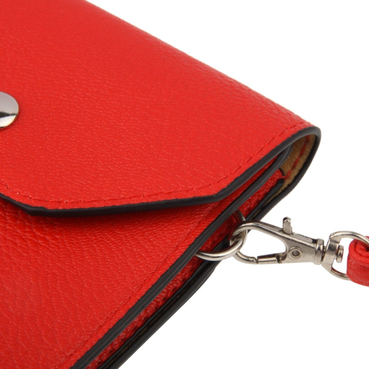 Universal Litchi Texture Leather Case Pocket Sleeve Bag with Lanyard for iPhone 6 Plus, iPhone 6S Plus, Galaxy S7 / S7 Edge / S6 edge Plus / A8 / Note 5 / Note 4 / S IV, HTC, ASUS, Sony, LG, Nokia