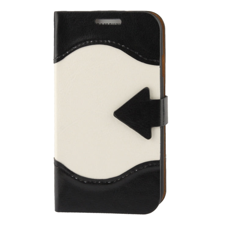 2-color Fine Sheepskin Texture Flip Leather Case with Credit Card Slots & Holder for Galaxy S IV / i9500