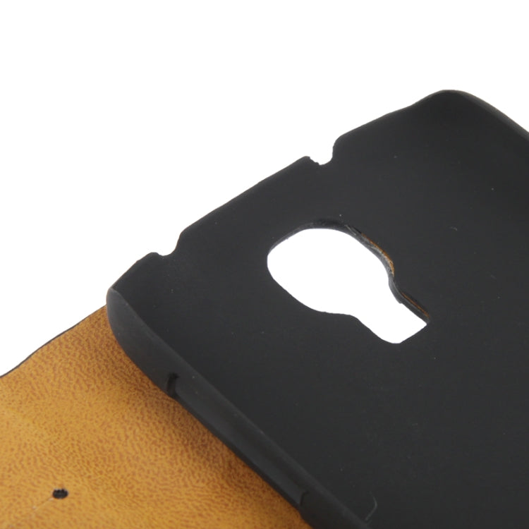 2-color Fine Sheepskin Texture Flip Leather Case with Credit Card Slots & Holder for Galaxy S IV / i9500