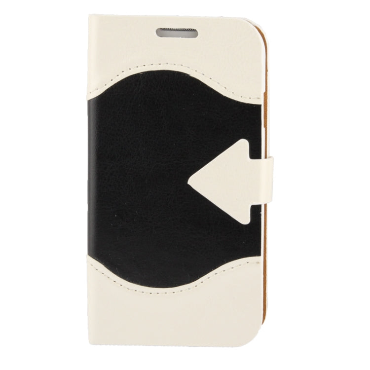 2-color Fine Sheepskin Texture Flip Leather Case with Credit Card Slots & Holder for Galaxy S IV / i9500