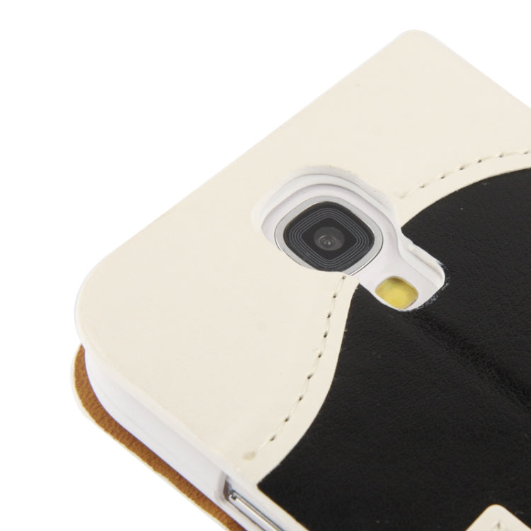 2-color Fine Sheepskin Texture Flip Leather Case with Credit Card Slots & Holder for Galaxy S IV / i9500