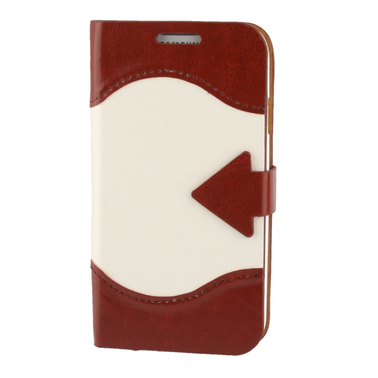 2-color Fine Sheepskin Texture Flip Leather Case with Credit Card Slots & Holder for Galaxy S IV / i9500
