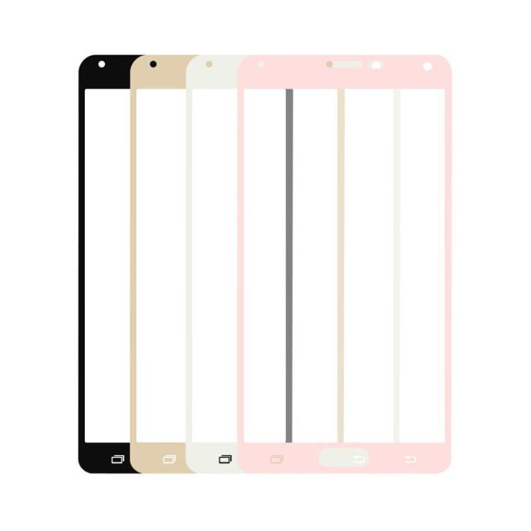 0.3mm 2.5D Explosion-proof Colorized Tempered Glass Silk-screen Full Screen Film for Galaxy Note 4 / N910