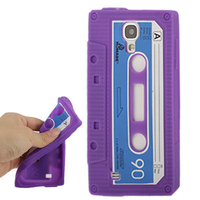 Tape Pattern Silicone Case for Galaxy S IV / i9500