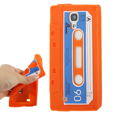 Tape Pattern Silicone Case for Galaxy S IV / i9500