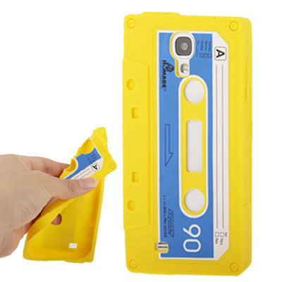 Tape Pattern Silicone Case for Galaxy S IV / i9500