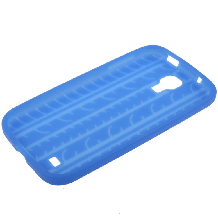 Pure Color Tyre Texture Silicone Case for Galaxy S IV / i9500
