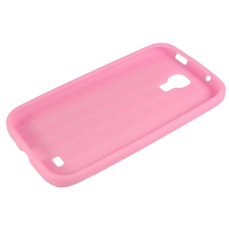 Pure Color Tyre Texture Silicone Case for Galaxy S IV / i9500