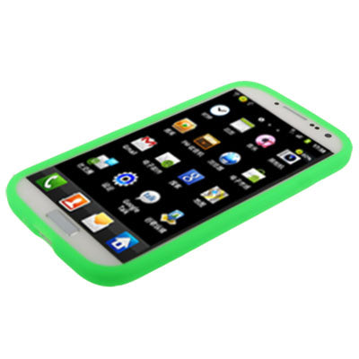 Pure Color Tyre Texture Silicone Case for Galaxy S IV / i9500