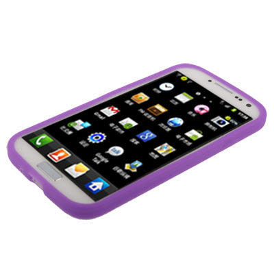 Pure Color Tyre Texture Silicone Case for Galaxy S IV / i9500
