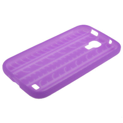Pure Color Tyre Texture Silicone Case for Galaxy S IV / i9500