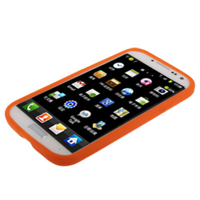 Pure Color Tyre Texture Silicone Case for Galaxy S IV / i9500