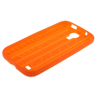 Pure Color Tyre Texture Silicone Case for Galaxy S IV / i9500